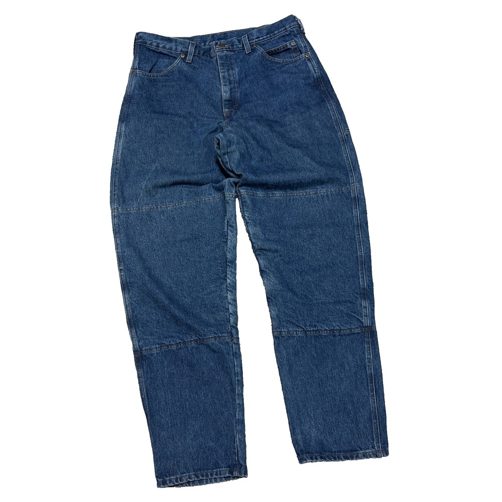 Draggin Jeans Kevlar Lined Double Knee Motorcycle USA Men 36x32 (Act ~34x32)